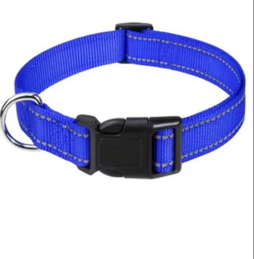 collar de nailon reflectante